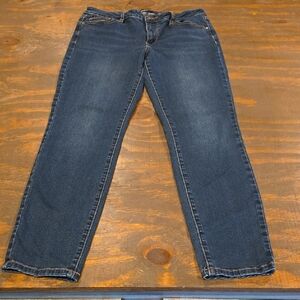 Buffalo David Bitton Women's Straight Jeans in Dark Blue